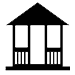 Deck gazebo icon