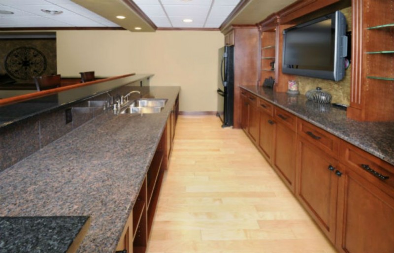 Granite Bar Houston TX Custom Built Granite Bar