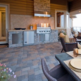 Image from latest outdoor kitchen trends