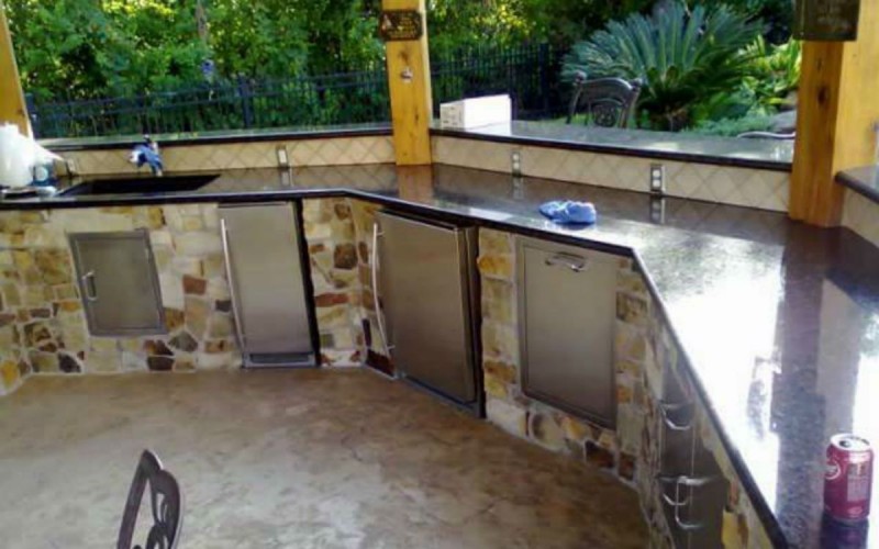 Outdoor Refrigerator Best Houston Outdoor Refrigerators Installed
